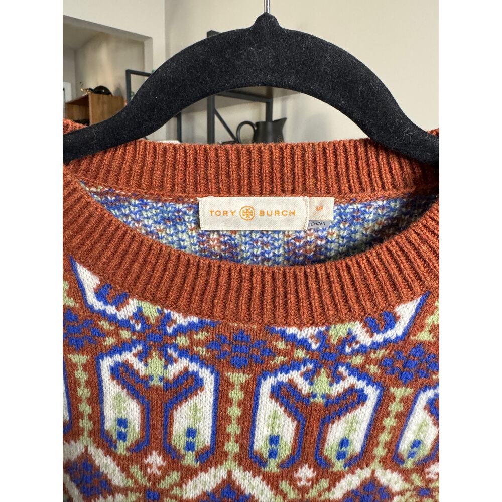 Tory Burch Multicolor Patterned Sweater - image 3